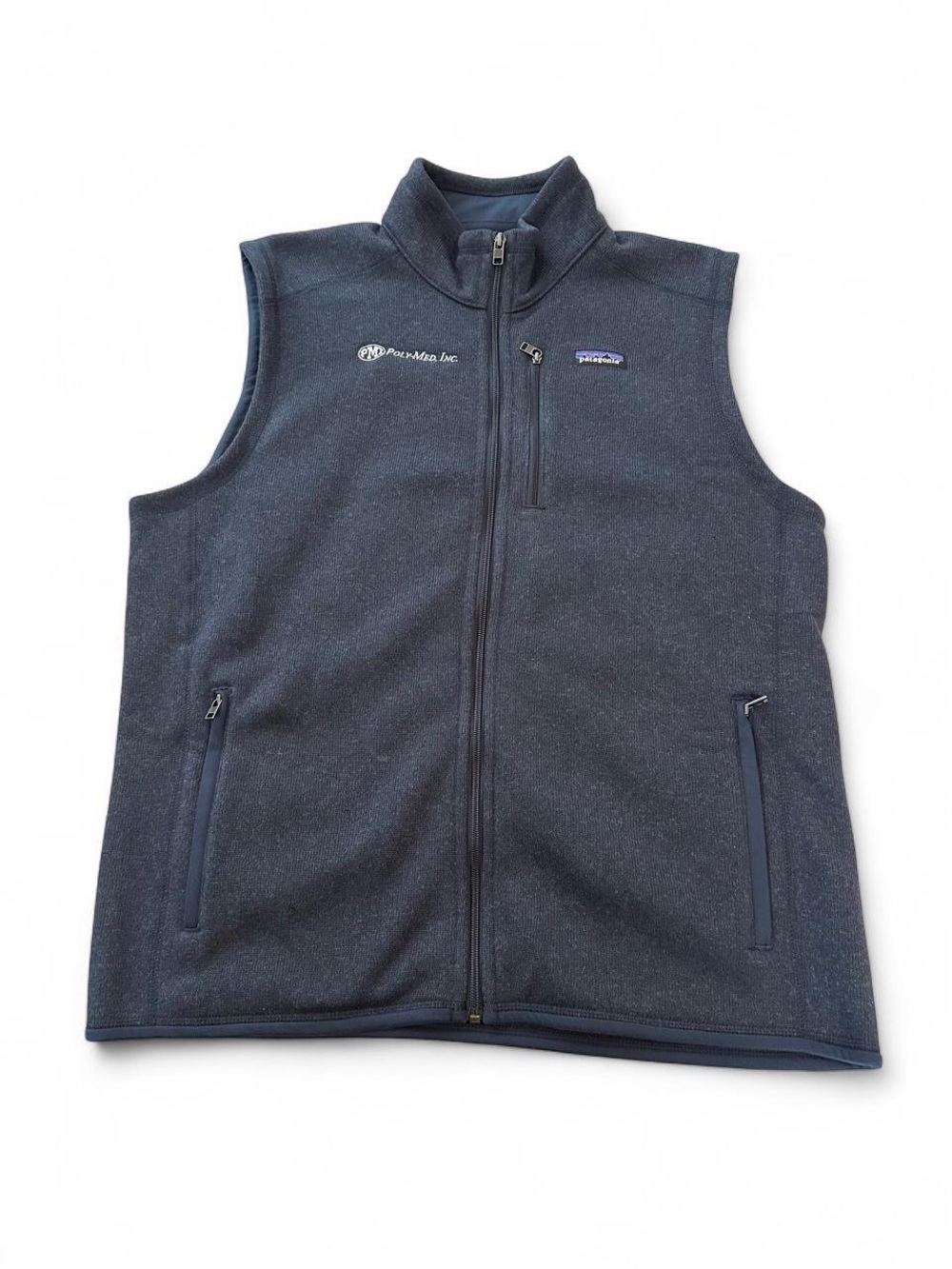 New Patagonia vest blue size XL